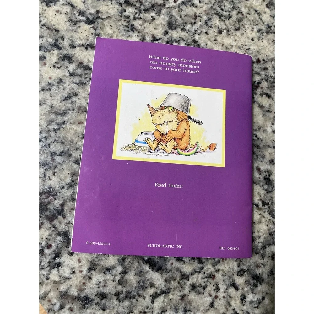 One Hungry Monster : A Counting Book in Rhyme Hardcover‎ Susan Hey
